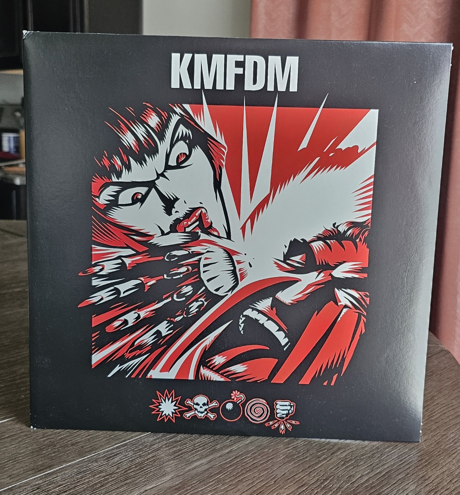 KMFDM Symbols LP Vinyl Record Metropolis MET 1209 NM RARE