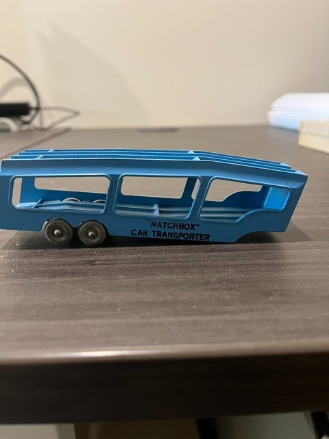 Lesney Matchbox Accessory Pack #2 Car Hauler Transporter Grey Wheels Vintage