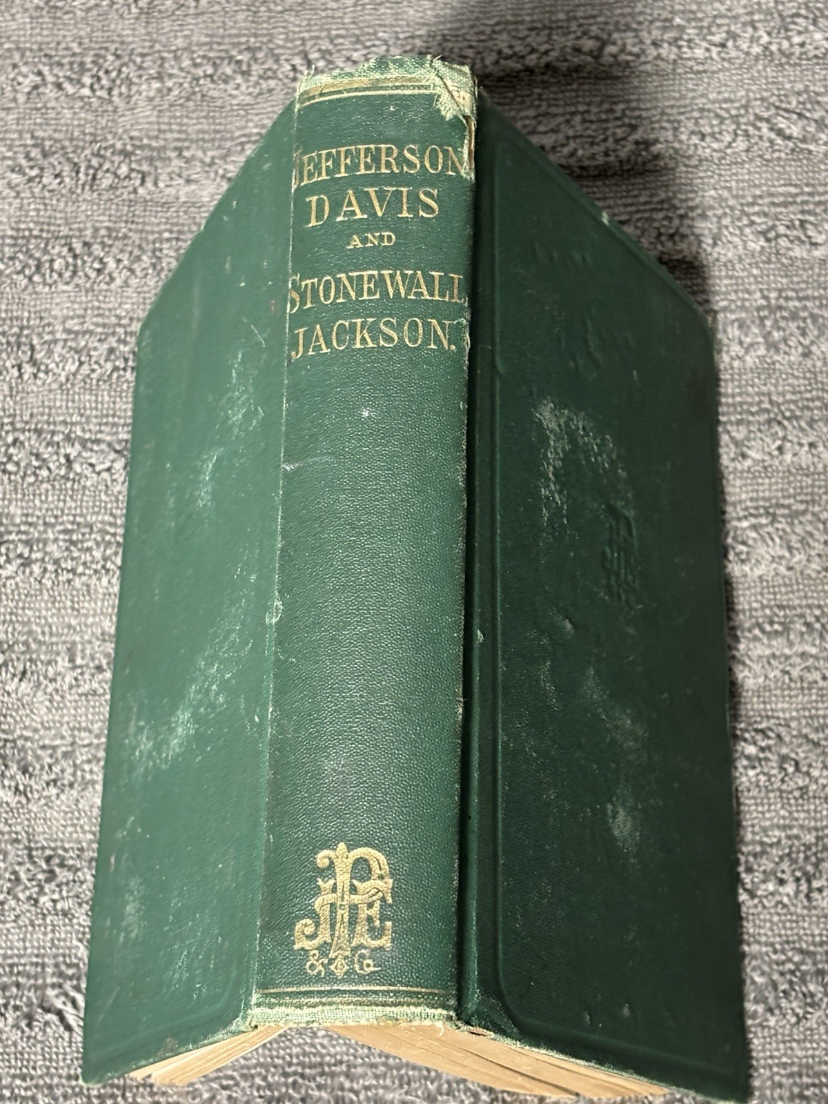 Jefferson Davis and Stonewall Jackson, 1866 Doolady, Civil War history