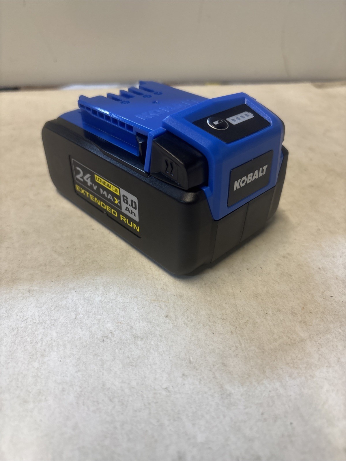 Genuine New Kobalt Extended Run KB 624-06A 24V Max Li-Ion Battery 6.0ah.A10 0552 Genuine New Kobalt Extended Run KB 624-06A 24V Max Li-Ion Battery 6.0ah.A10 0552