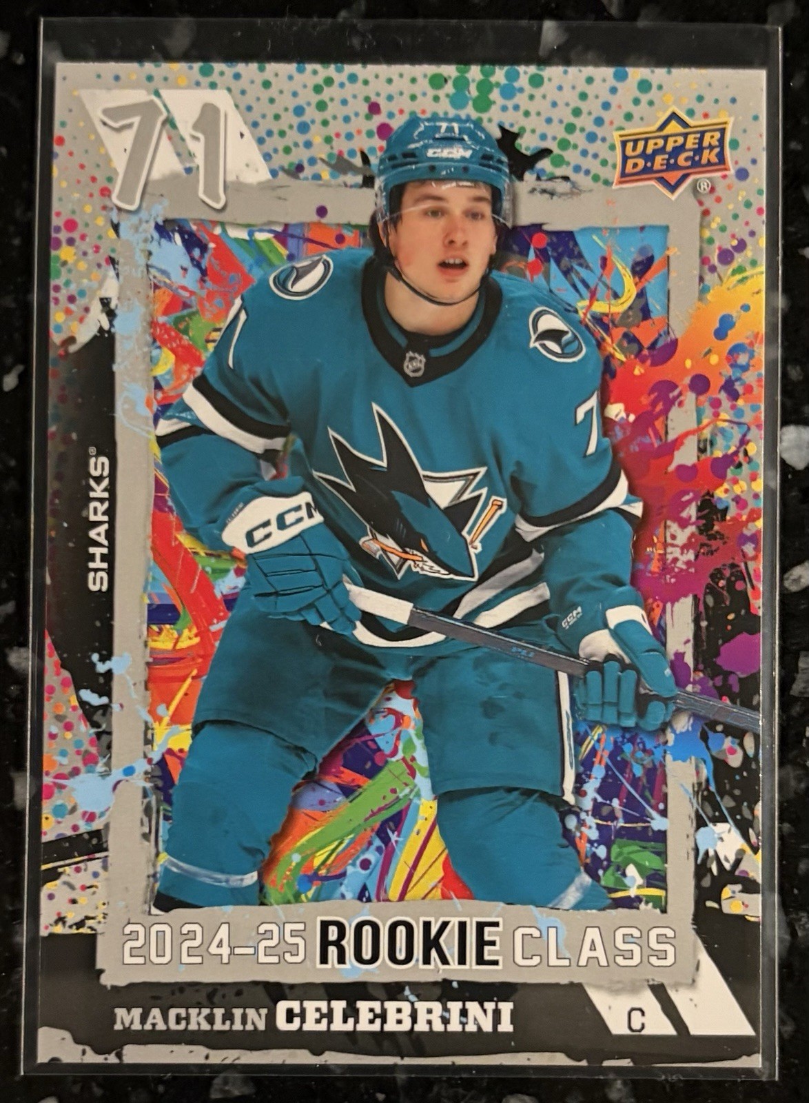 2024-25 Upper Deck Series 2 - Rookie Commemorative Class Macklin Celebrini... 2024-25 Upper Deck Series 2 - Rookie Commemorative Class Macklin Celebrini...