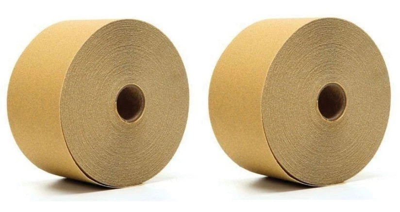 3M 02599 Stikit Gold Abrasive Sanding Sheet Roll P80A Grade (2 Pack)