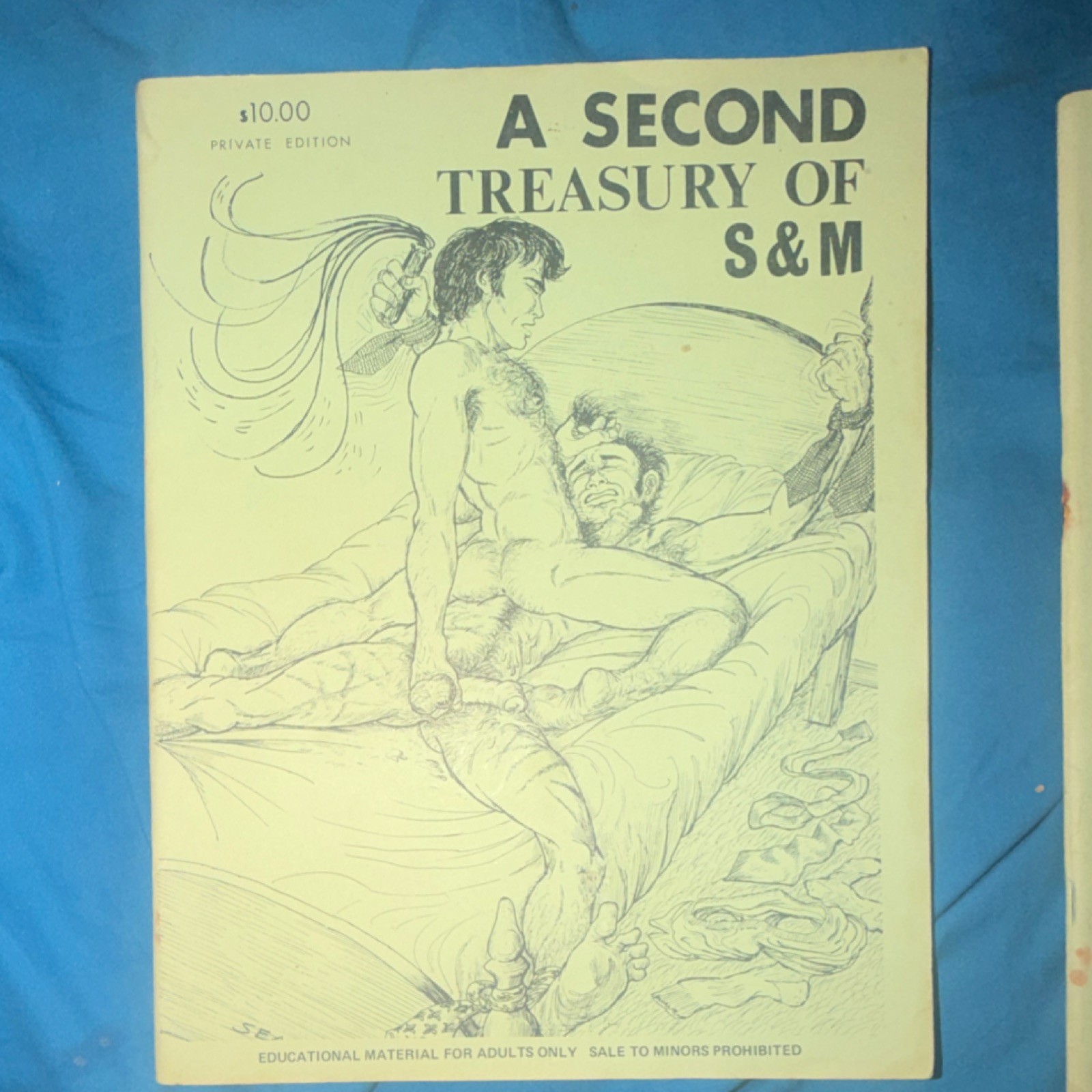 A Second Treasury Of S & M, Vintage Rare Gay Publication From Early 70’s