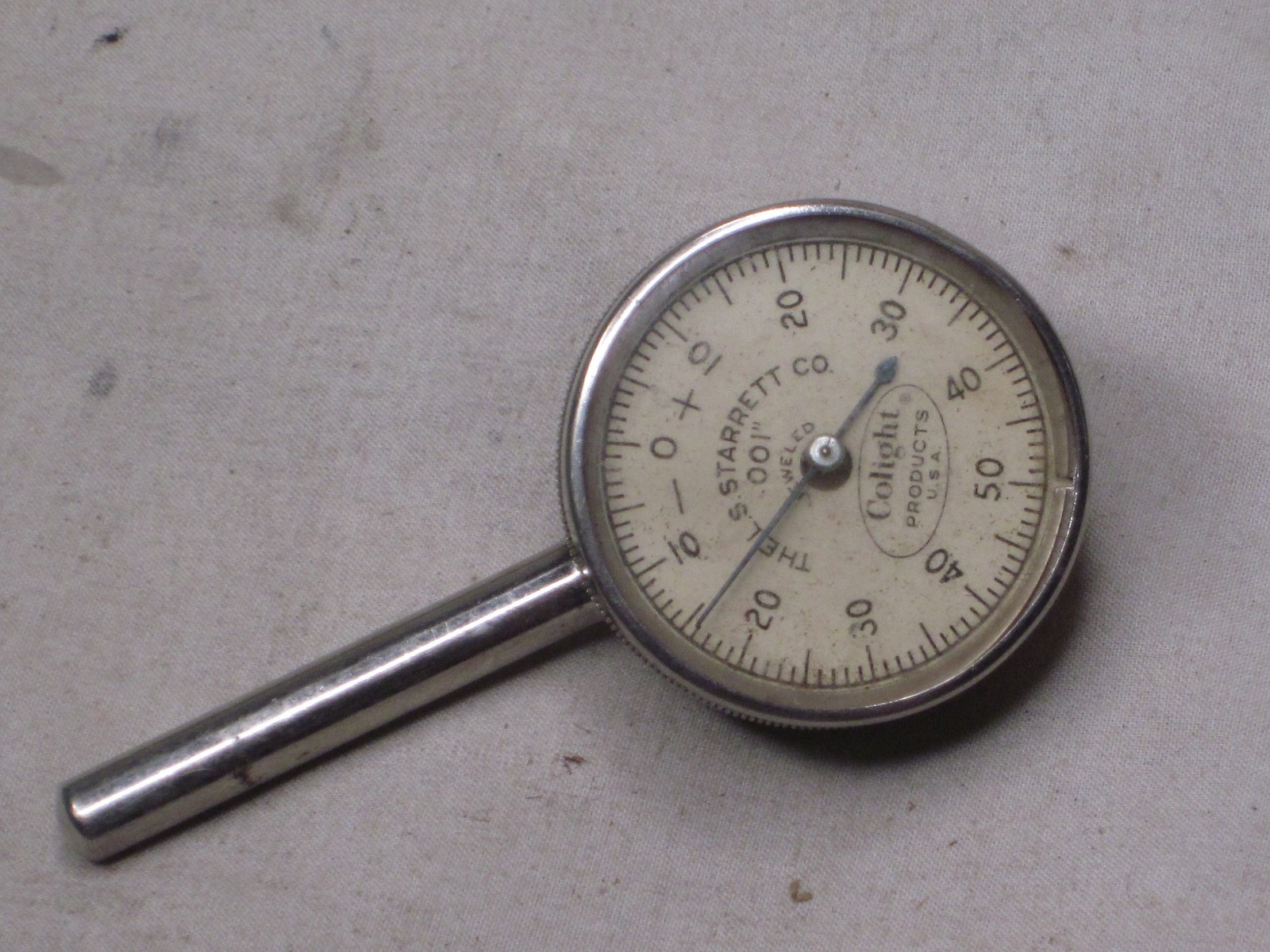 as-is vintage L.S. STARRETT CO .001