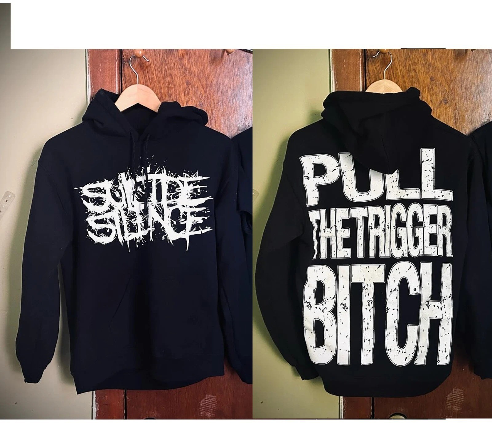 Suicide Silence Pull The Trigger reprint Hoodie