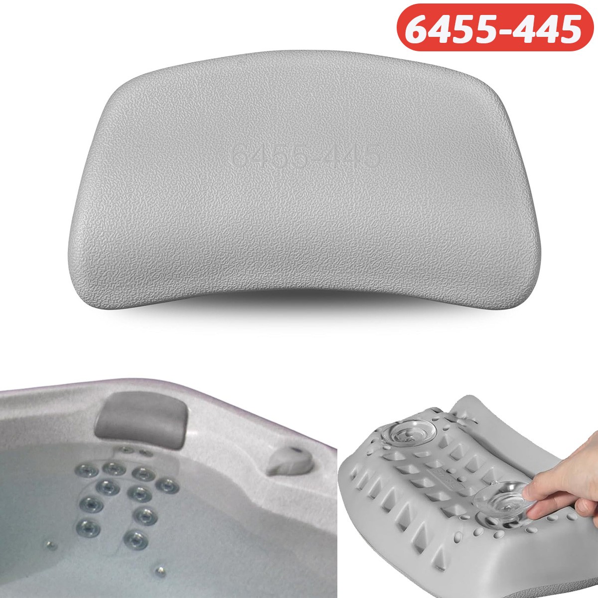 1/2/4 Pack 6455-445 Hot Tub Headrest Pillow for 1998-2000 Sundance Altamar,Capri 1/2/4 Pack 6455-445 Hot Tub Headrest Pillow for 1998-2000 Sundance Altamar,Capri
