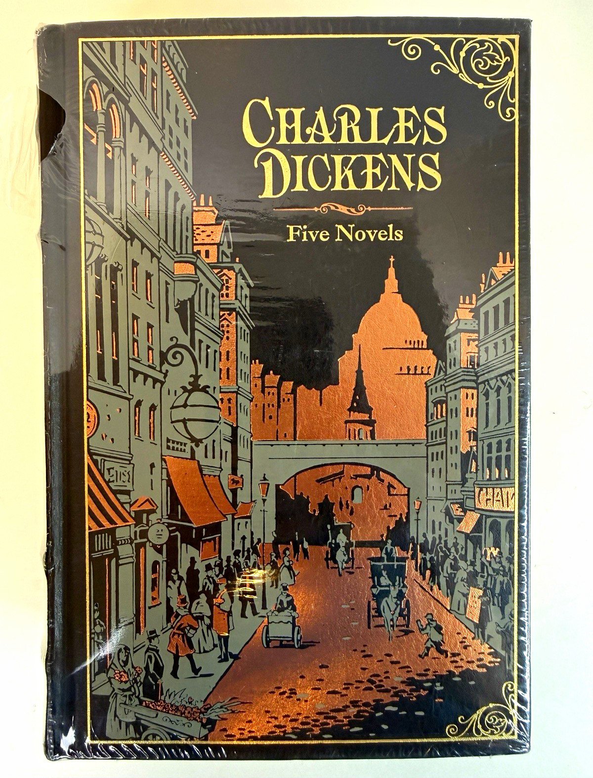 Charles Dickens Five Novels Leather Bound Hardcover B&N Classics 2011