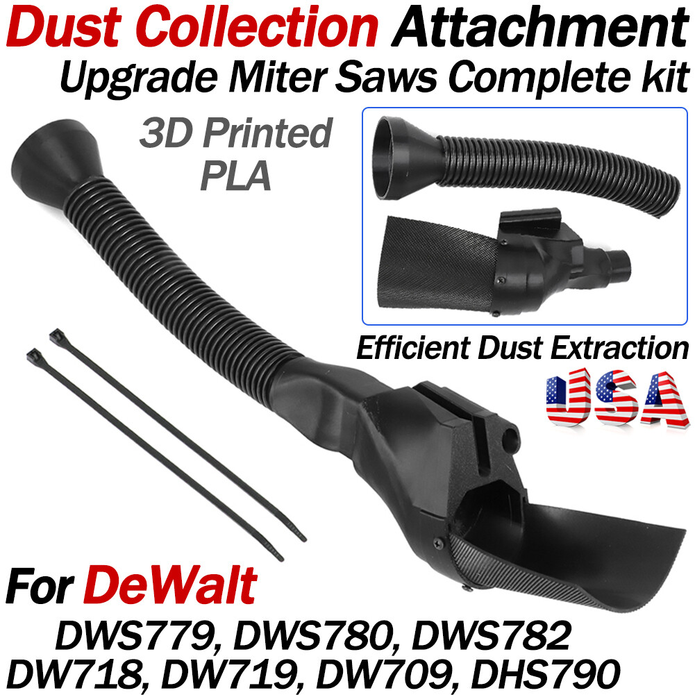 For DeWALT DWS779/780 DW718/719 Dust Collection Upgrade Miter Saws Complete Kit For DeWALT DWS779/780 DW718/719 Dust Collection Upgrade Miter Saws Complete Kit