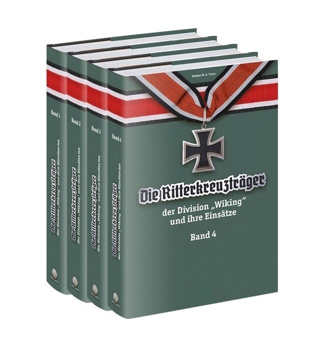 Die Ritterkreuzträger der Division „Wiking“ und ihre Einsätze 4 Bände (Buch) NEU