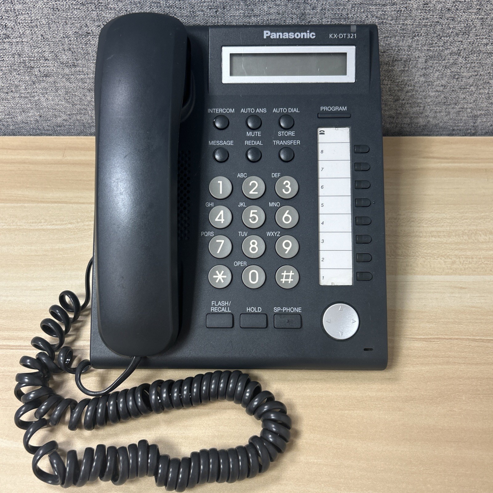 Panasonic KX-DT321 System - Black - Seller Refurbished Panasonic KX-DT321 System - Black - Seller Refurbished