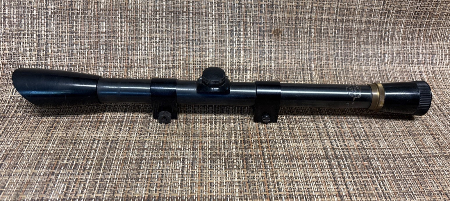 Vintage Marlin 4X  Micro-Vue Scope Crosshair Reticle USA