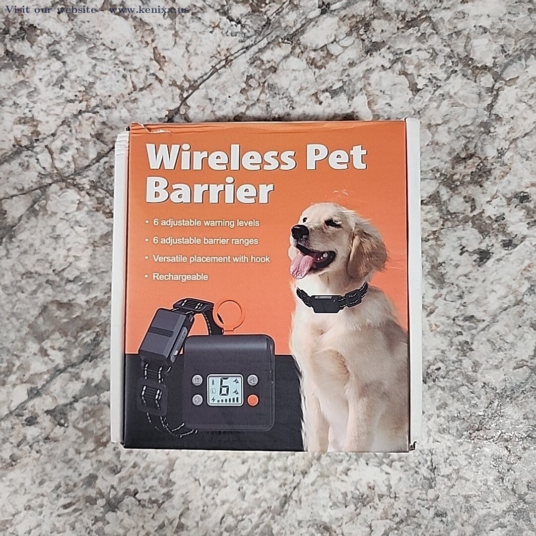 FLYSPEAR Wireless Pet Barrier For Dogs With Adjustable Levels and *USED* FLYSPEAR Wireless Pet Barrier For Dogs With Adjustable Levels and *USED*