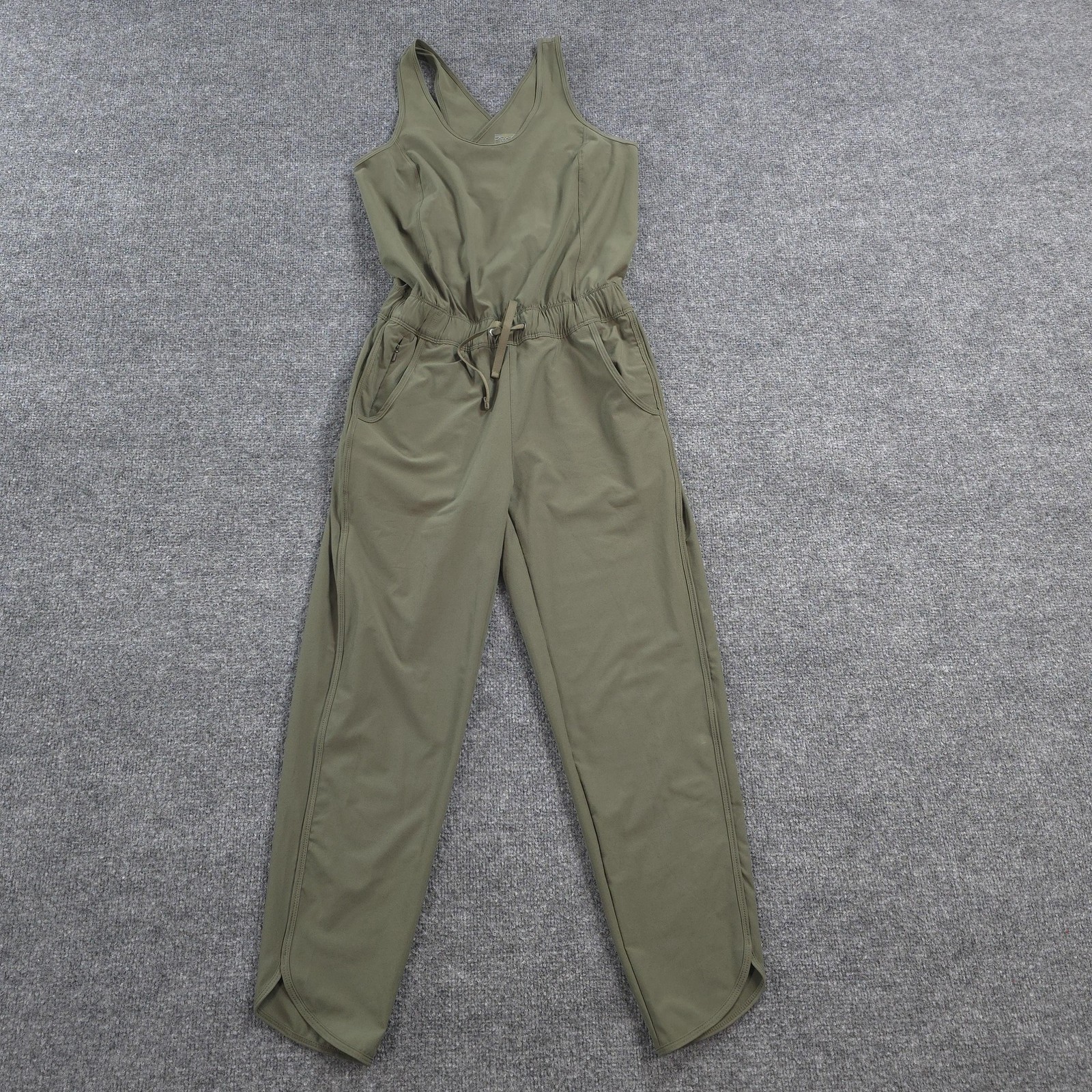 Patagonia Jumpsuit Womens XS Green Fleetwith Romper Stretch Hiking Travel Tech