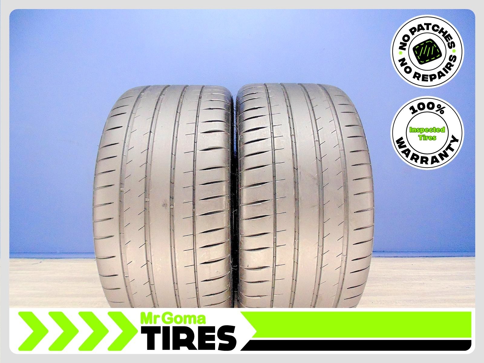 2 Michelin Pilot Sport 4S XL 265/35ZR19 Used Tires 7.0/32 Tread No Patch 2653519