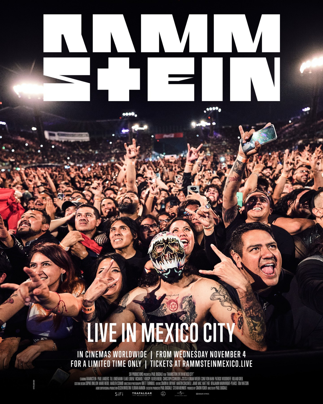 Rammstein Live In Mexico City In Cinemas Worldwide November 4 2026