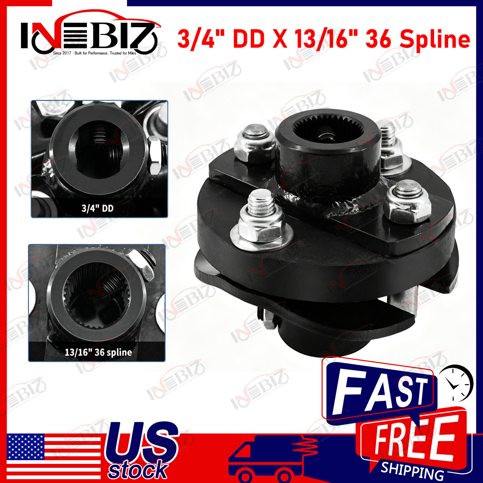 Steering Rag Joint Coupler 3/4