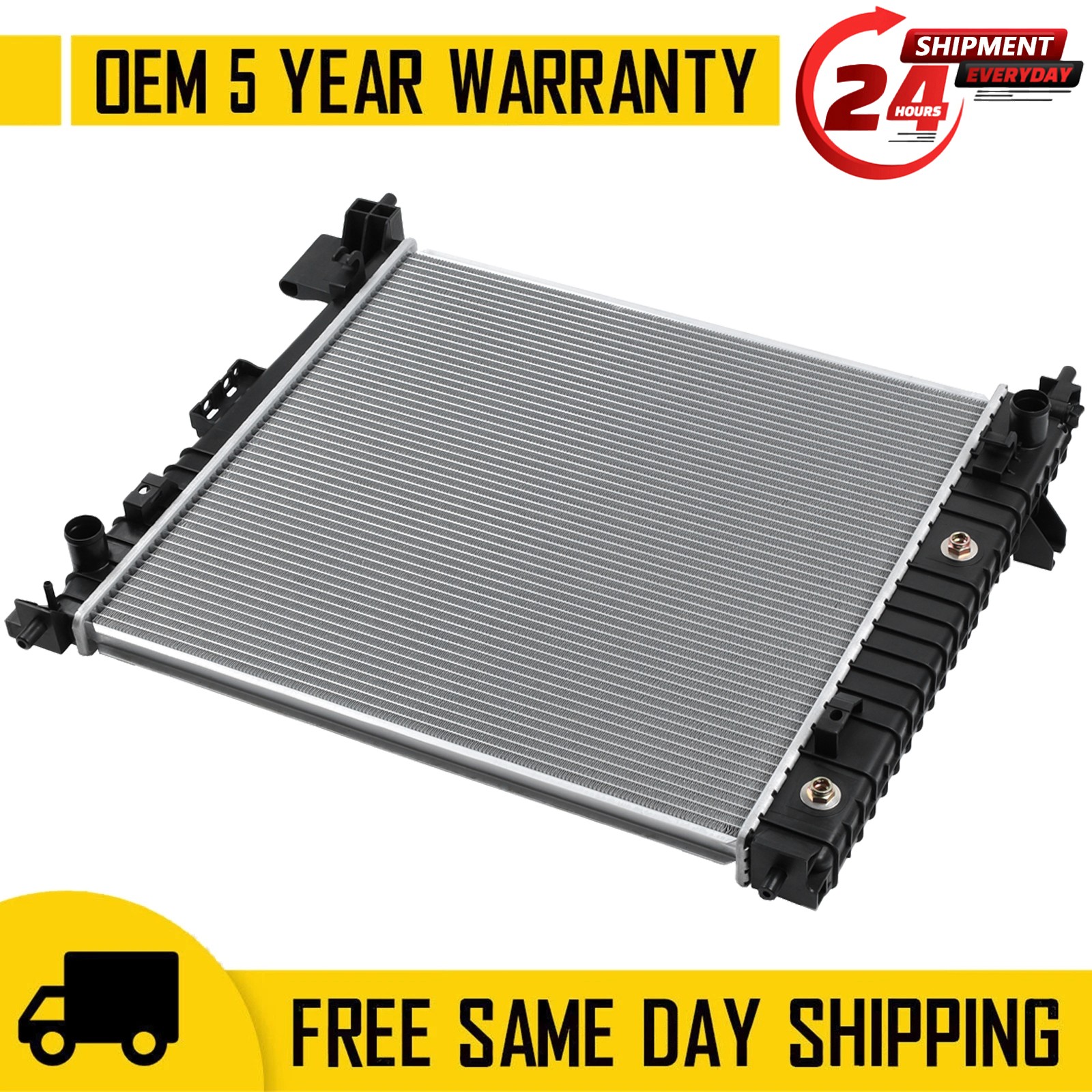 OEM Aluminum Core Radiator For 2017-2023 Cadillac XT5 XT6 GMC Acadia 3.6L 13613