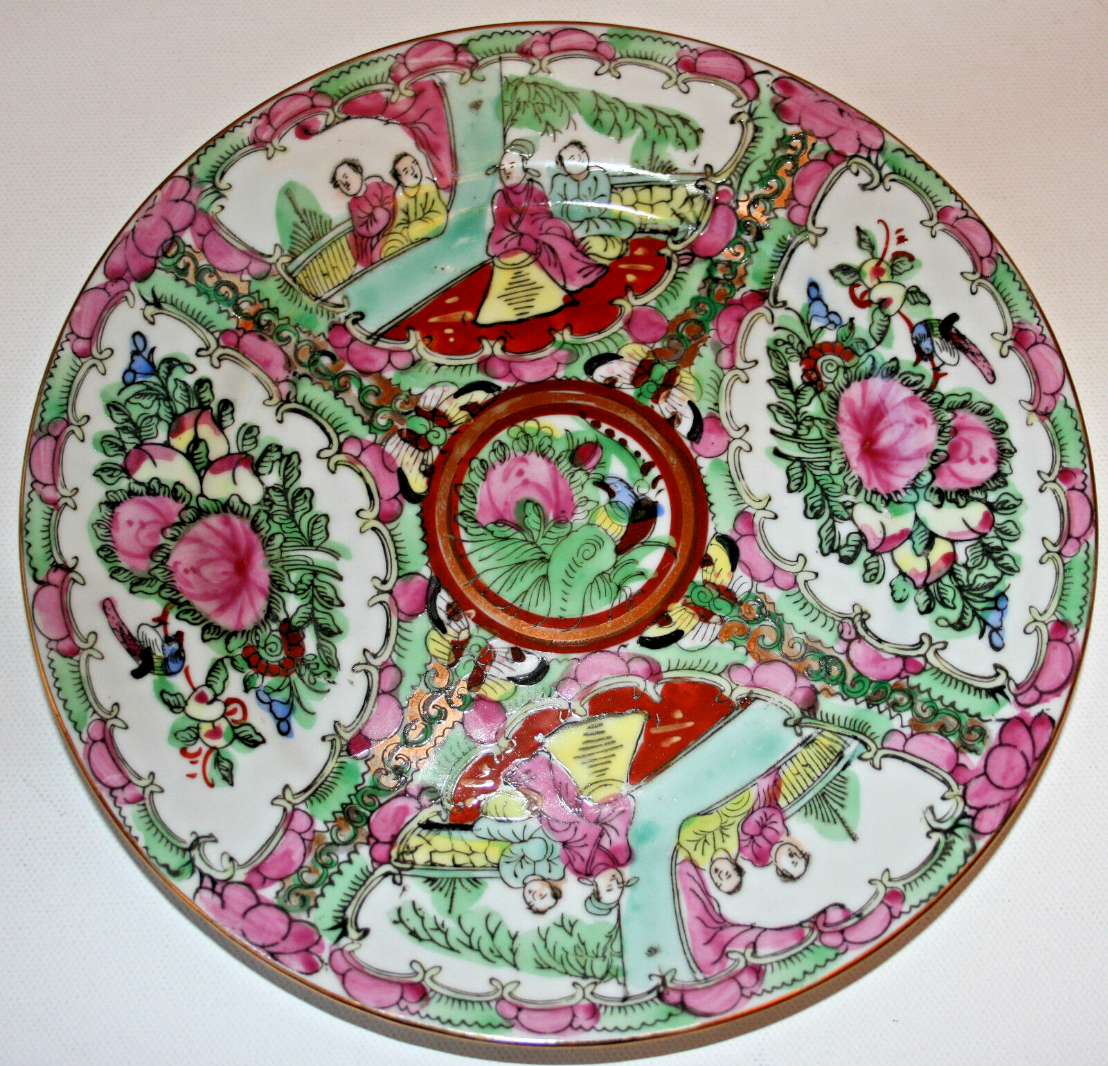 1970s A.C.F. JAPANESE Porcelain Ware Plate \