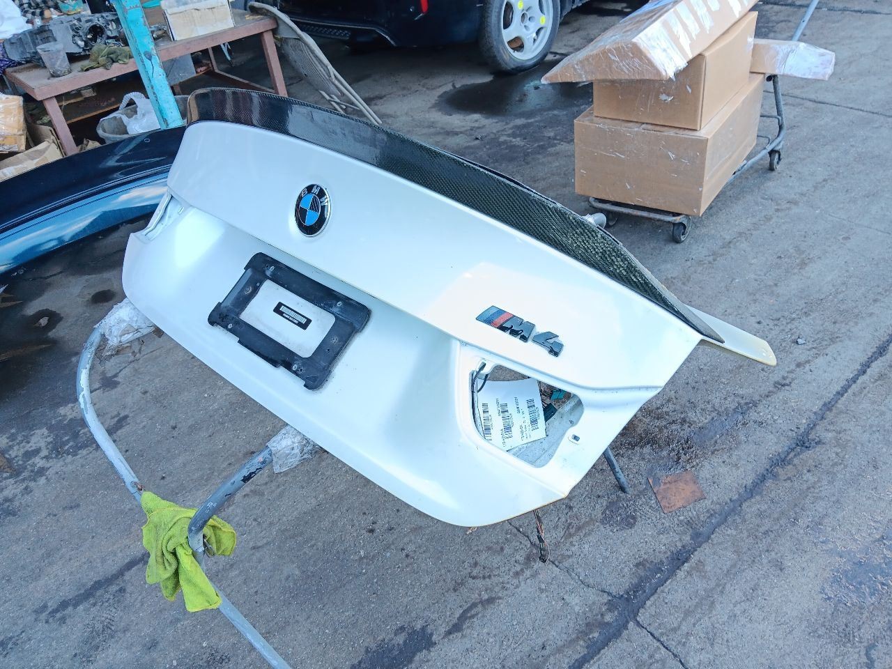 15-19 BMW M4 F82 Coupe Trunk Lid Deck Lid Hatch OEM 41628067900 