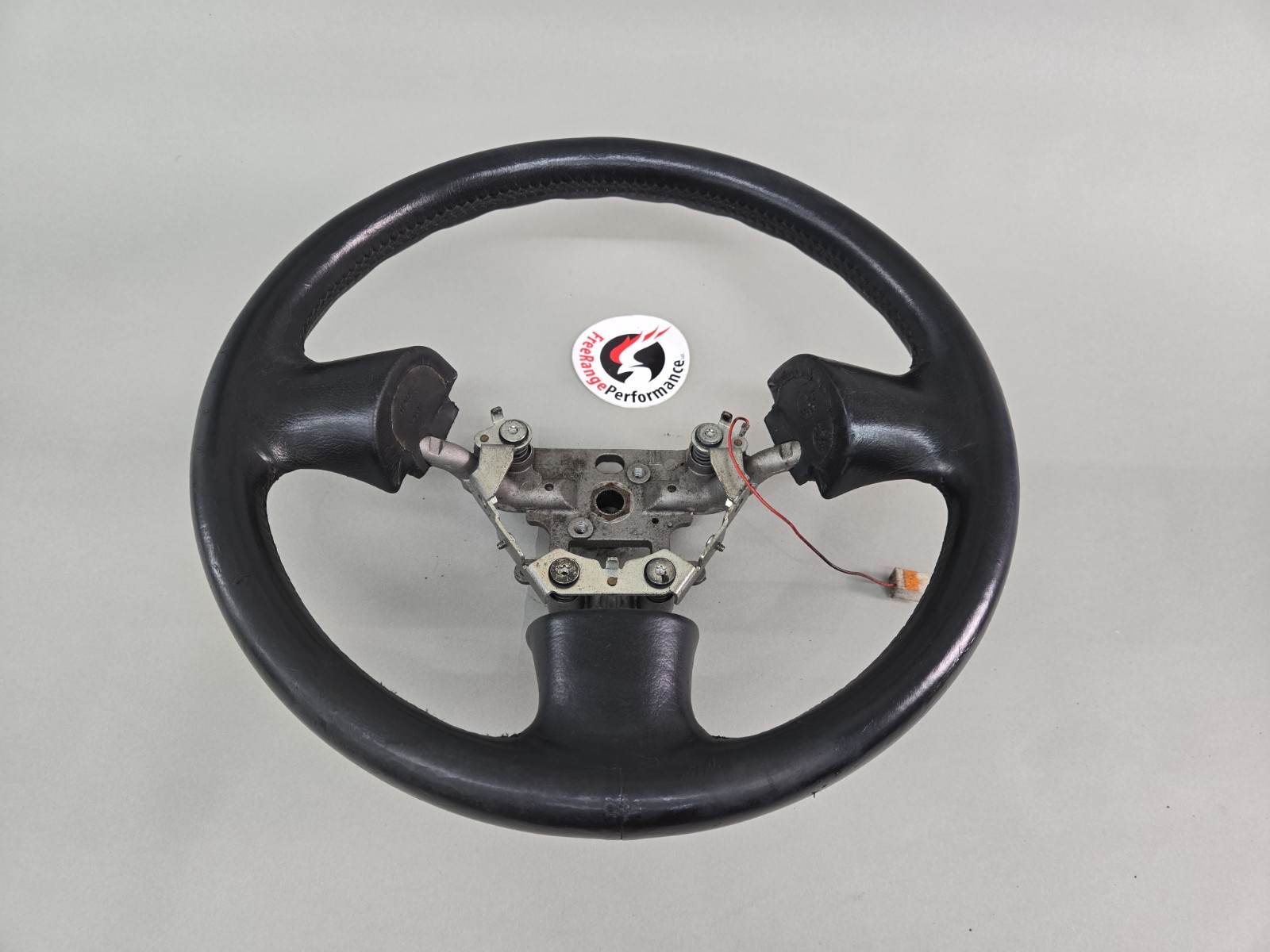 1999-2005 NB Mazda Miata Leather Not Nardi Leather Steering Wheel Black MX-5