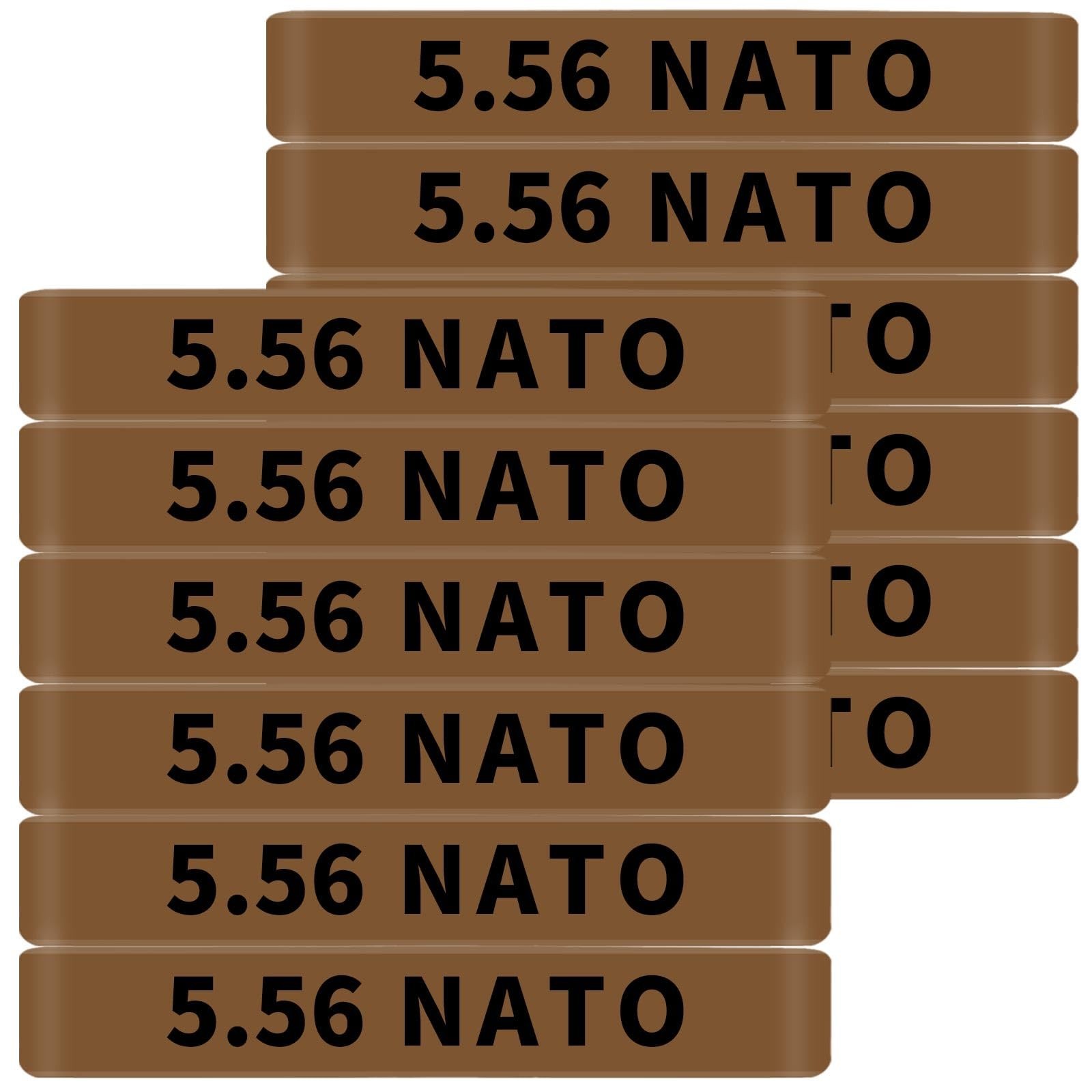 12 Pack Miaozhun 5.56 NATO Magazine Marking Bands 5.56 Magazine Caliber Identifi 12 Pack Miaozhun 5.56 NATO Magazine Marking Bands 5.56 Magazine Caliber Identifi