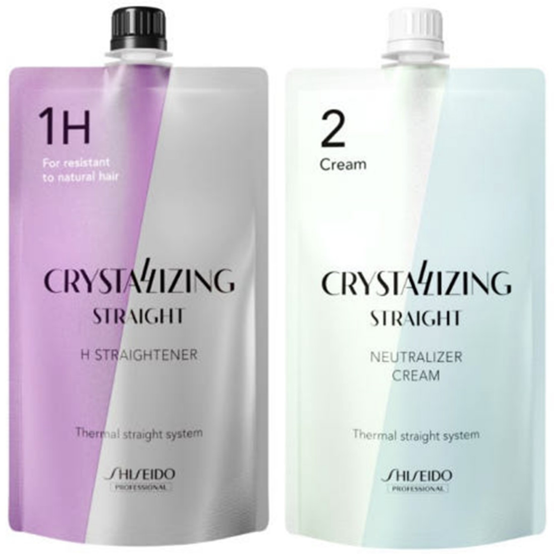 SHISEIDO Professional Crystallizing Hair Straightener 1H + 2 400g Healthy Hair