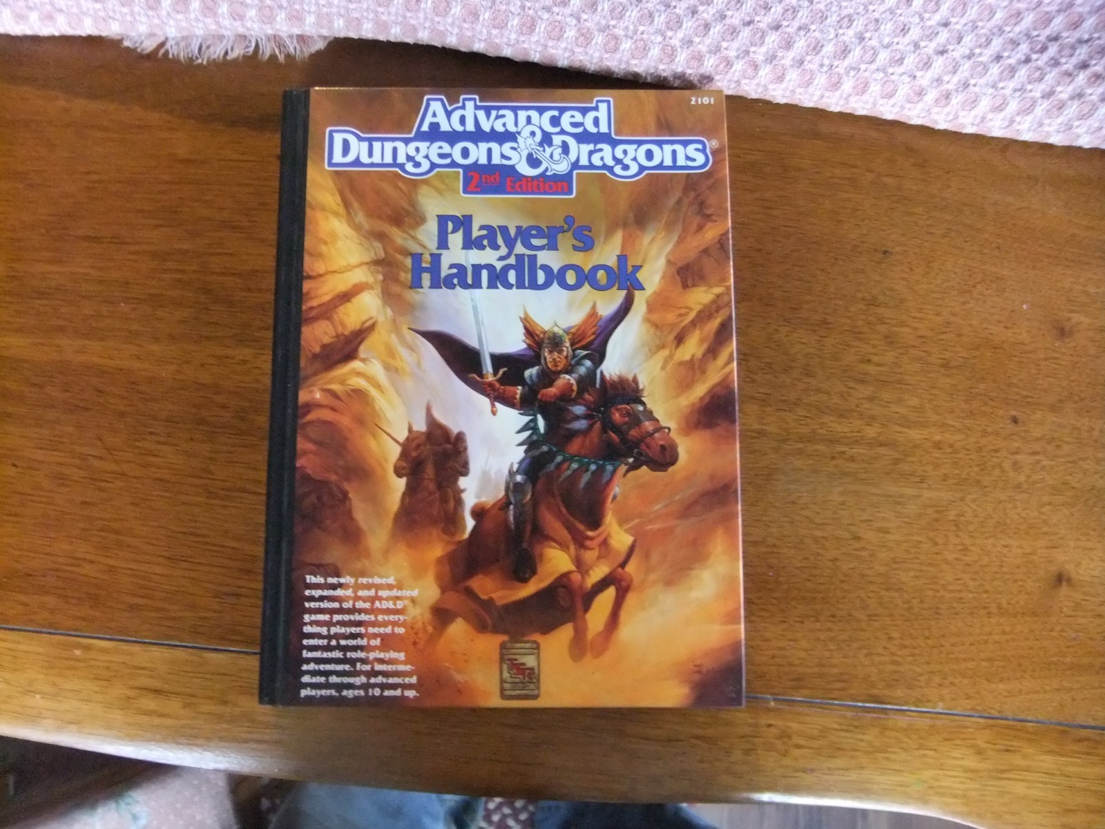 Advanced Dungeons & Dragons 2nd Edition Player\'s Handbook Vintage 1993 TSR 2101