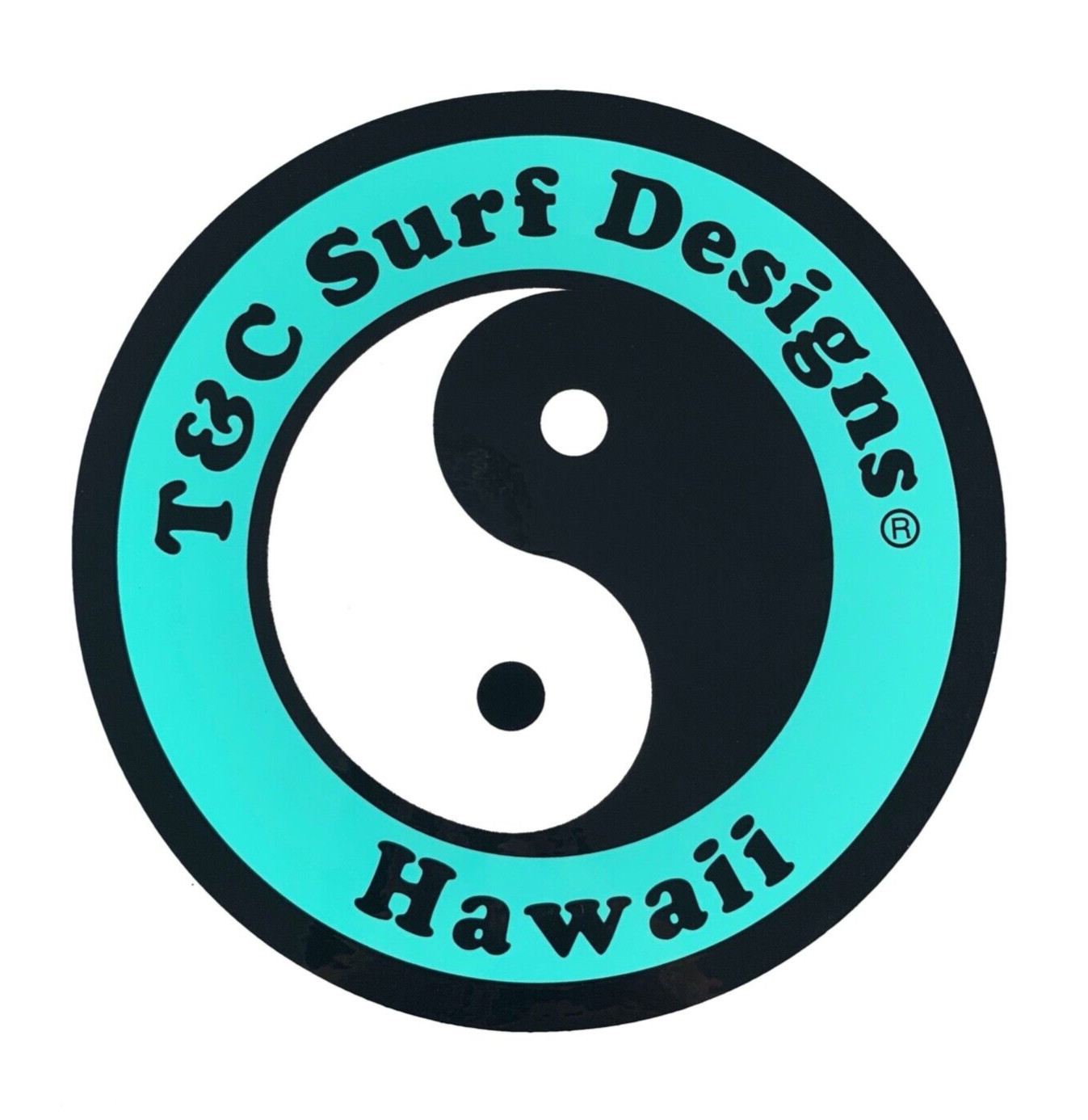 T&C Town & Country Surf Designs Hawaii Sticker 2\ T&C Town & Country Surf Designs Hawaii Sticker 2\