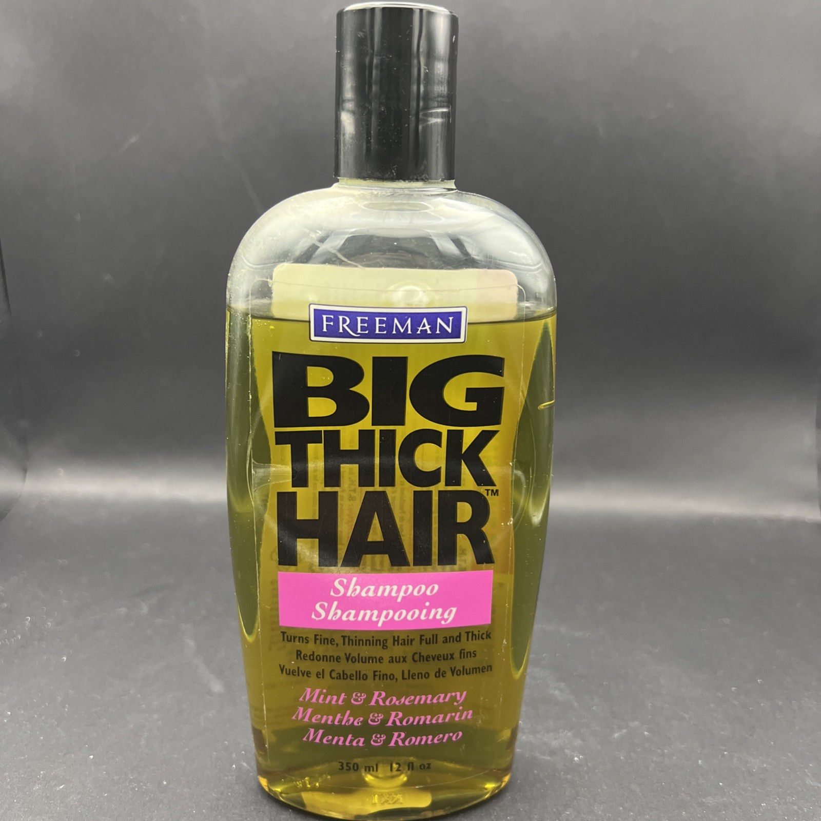 Vintage Freeman Big Thick Hair Mint & Rosemary shampoo 12oz VERY RARE 1990’s Vintage Freeman Big Thick Hair Mint & Rosemary shampoo 12oz VERY RARE 1990’s