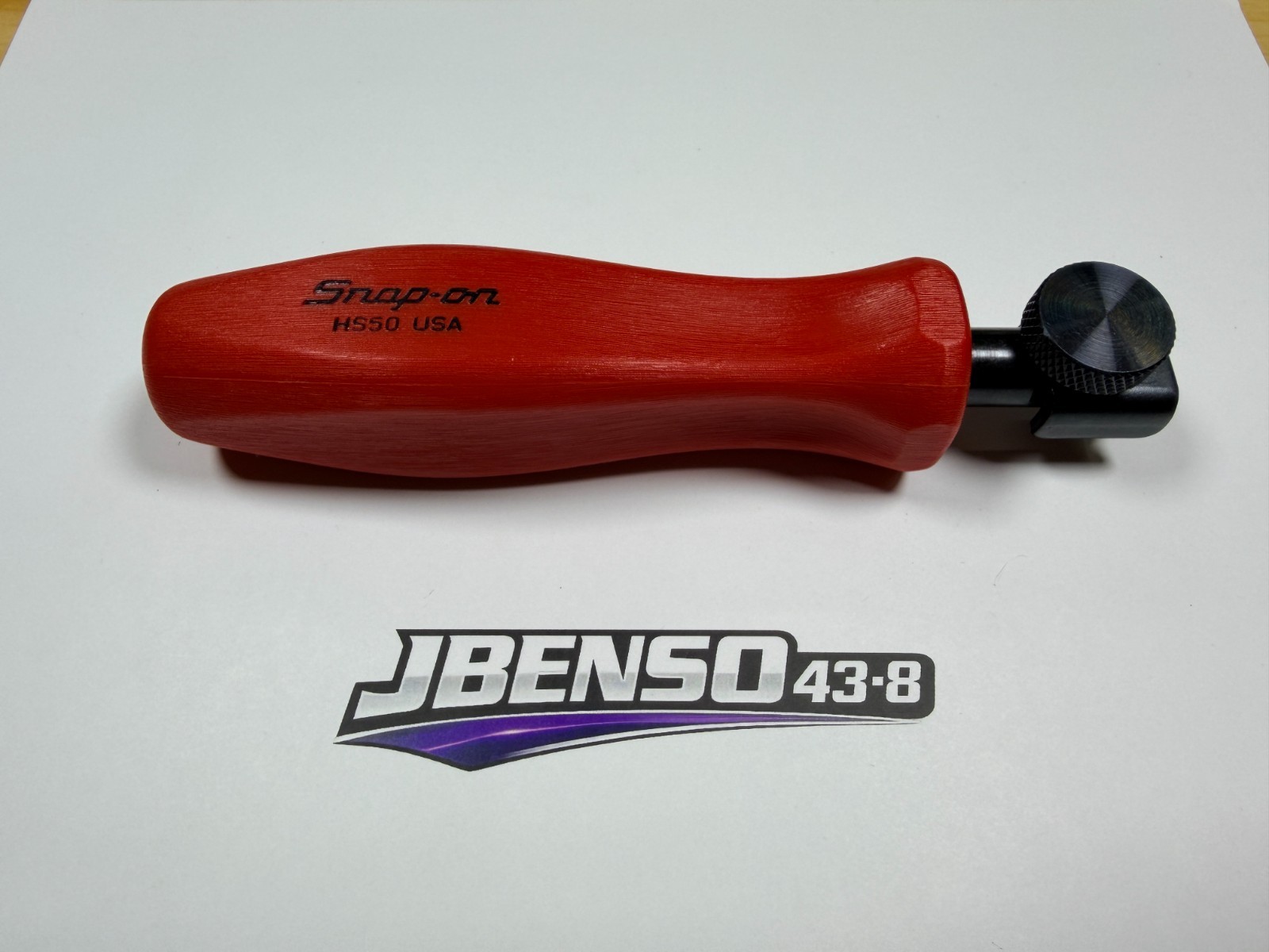 Snap-on Tools USA NEW RED Hard Grip Quick Cutter Hand Saw Handle HS50