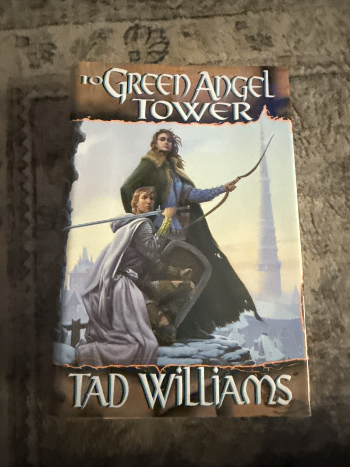 To Green Angel Tower by Tad Williams (1993 Hardcover) First Edition 1st Print To Green Angel Tower by Tad Williams (1993 Hardcover) First Edition 1st Print