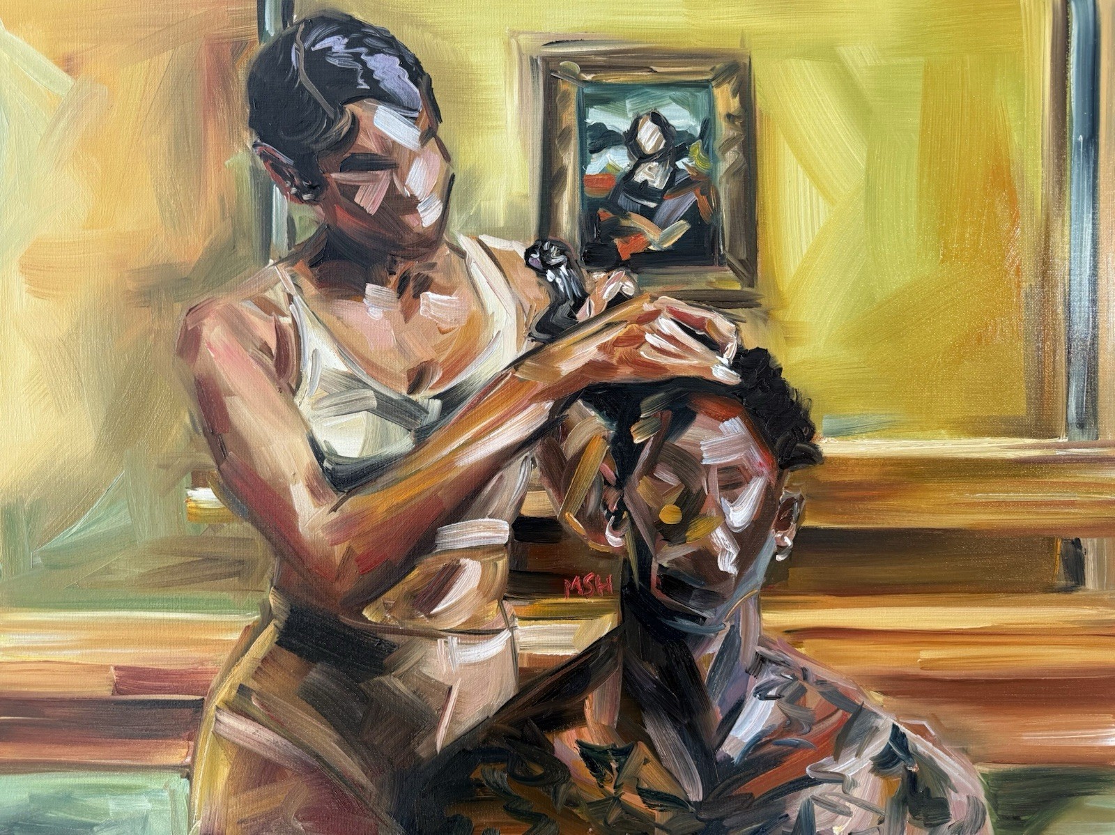 The Carters Everything Is Love Beyoncé Jay Z Oil Painting