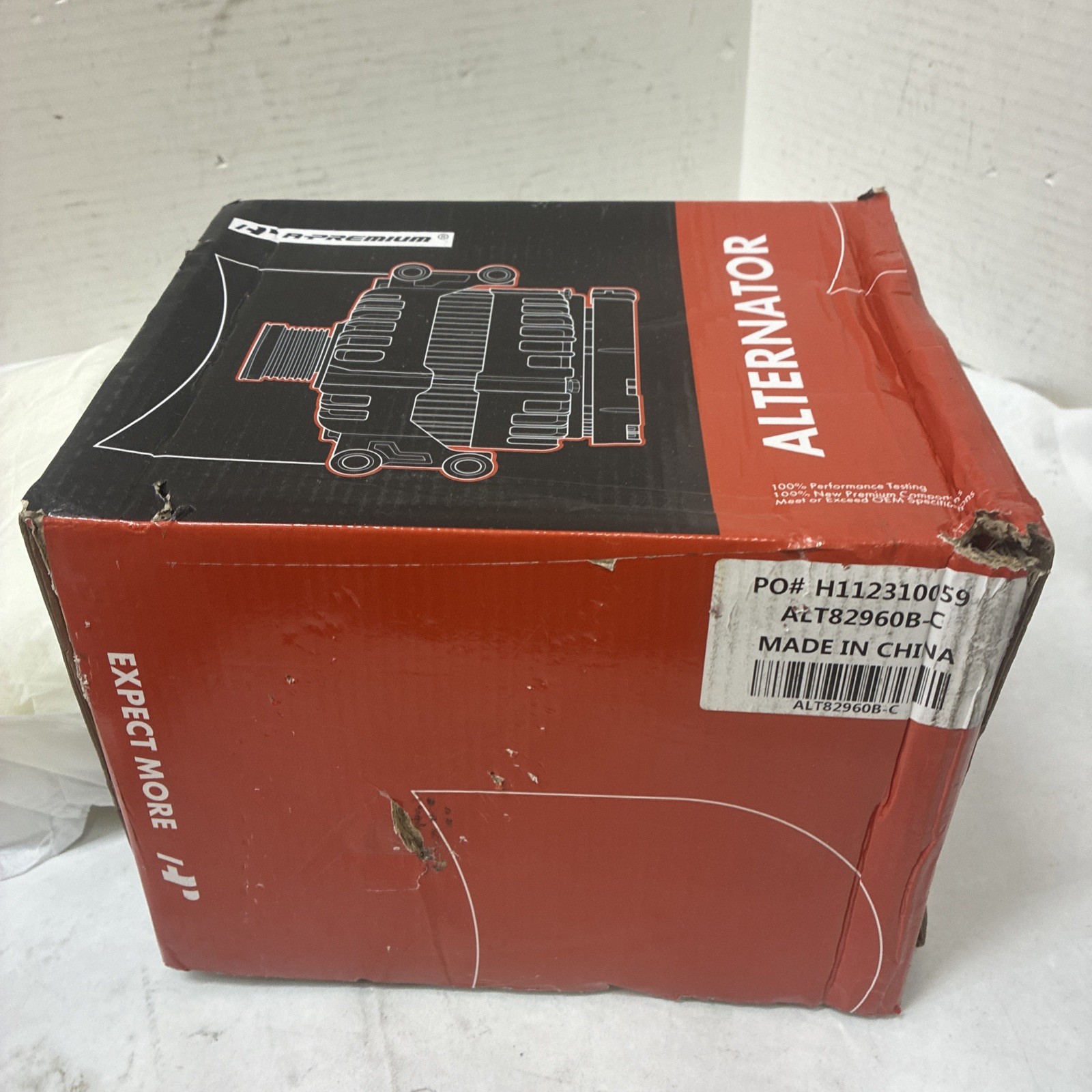 A-Premium Alternator Replacement Unknown Compatibility ALT82960B-C