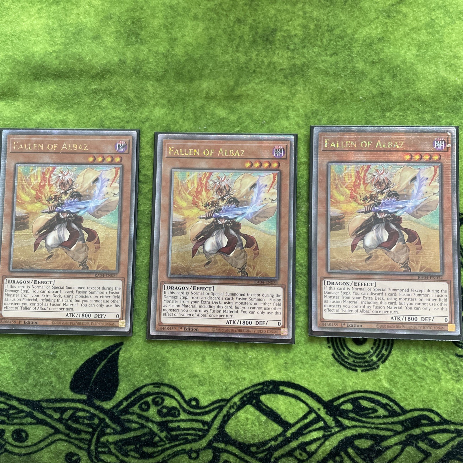 Fallen of Albaz (New Art) (Quarter Century Secret Rare) Quarter Century Stampede