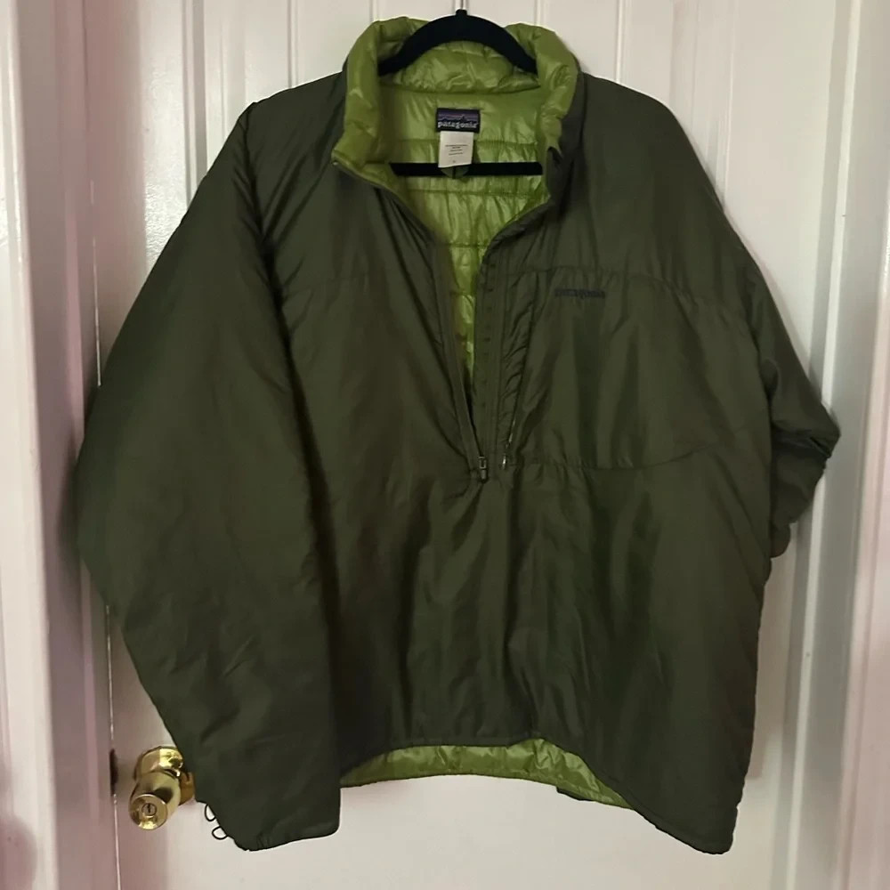 Vintage 2005 Patagonia Micro Puff Jacket Men’s L Green DAS Style 83901