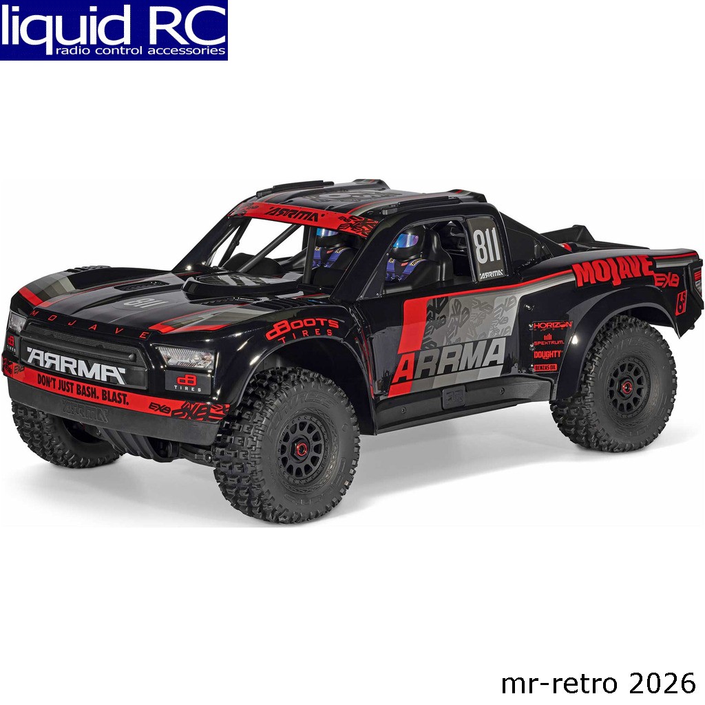 Arrma 7704V3T1 1/7 MOJAVE 4x4 6S EXB RTR brushless Desert Truck Black