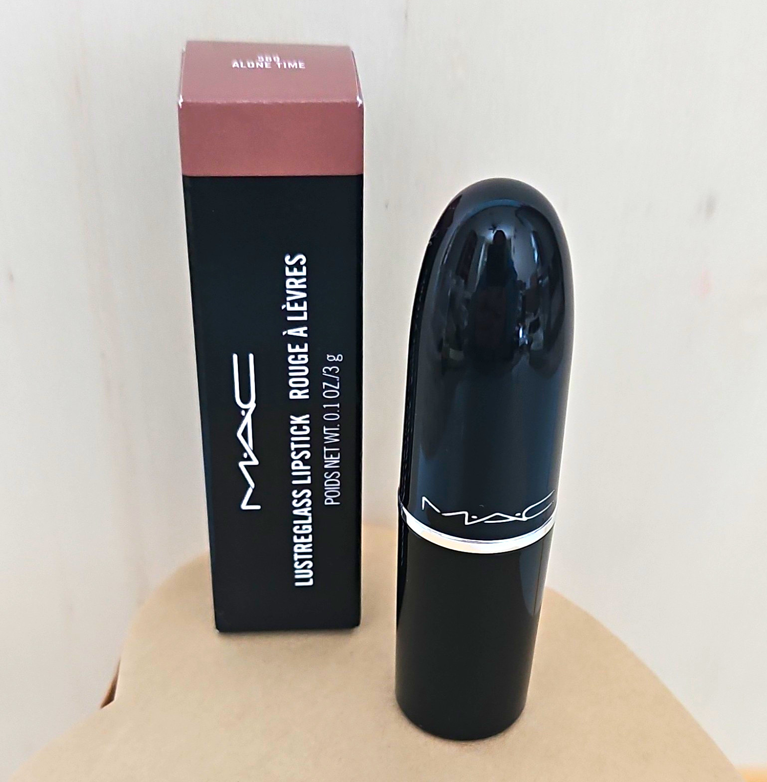 M·A·C LustreGlass Lipstick 569 Alone Time Lustre Shine Stick 0.1 oz / 3 g M·A·C LustreGlass Lipstick 569 Alone Time Lustre Shine Stick 0.1 oz / 3 g