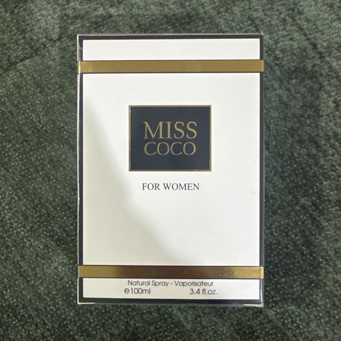Fragrance Couture Miss Coco Vanillin Natural Spray Vaporisateur 3.4 fl oz