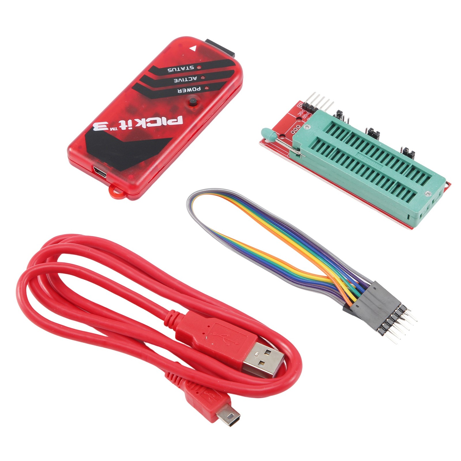 PICKIT3 Programmer + PIC ICD2 PIC Kit 2/3 Programming Adapter Universal4130