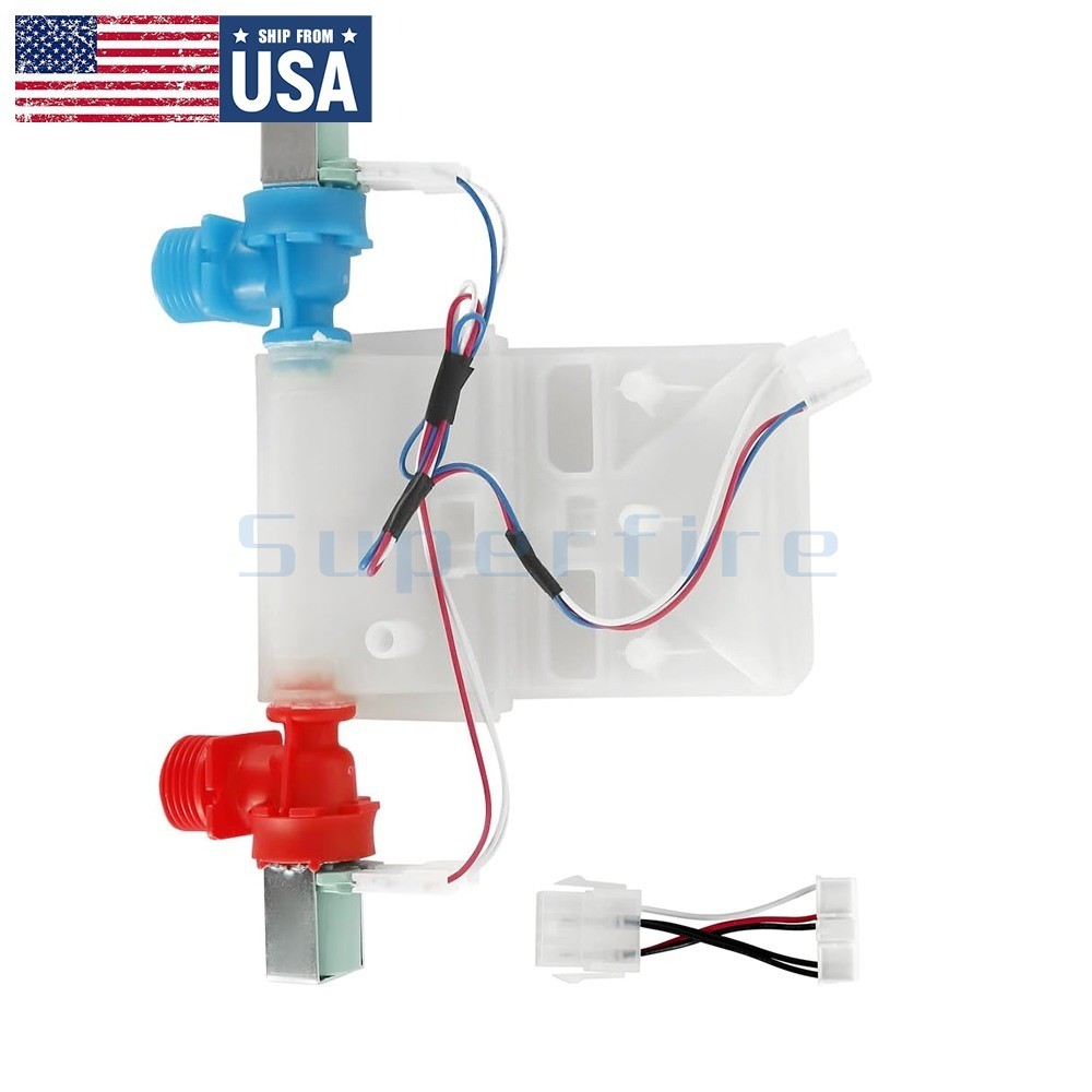 1X Upgraded Water Inlet Valve W11210463 W10869803 W11101906 W10883458 W10701461