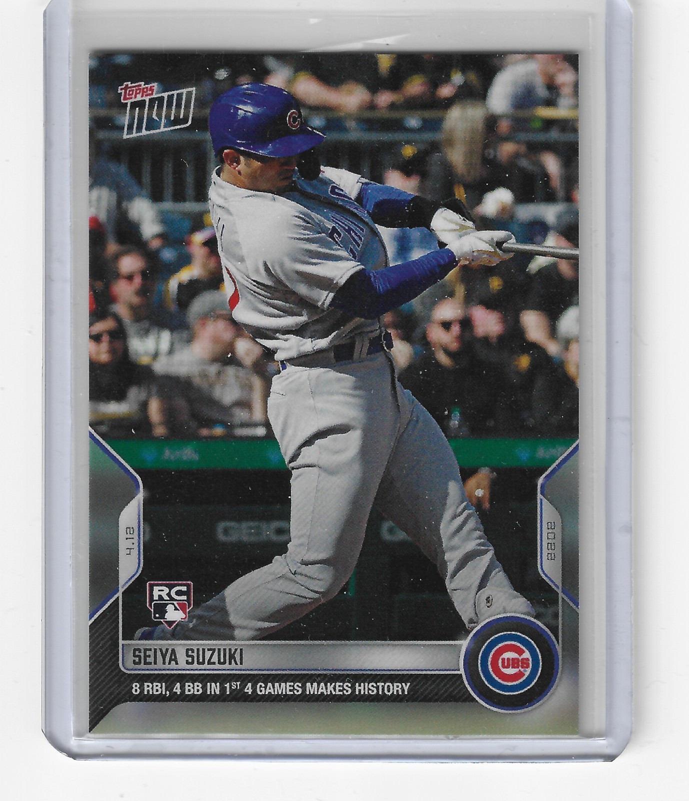 2022 Topps Now Seiya Suzuki RC # 40 QTY
