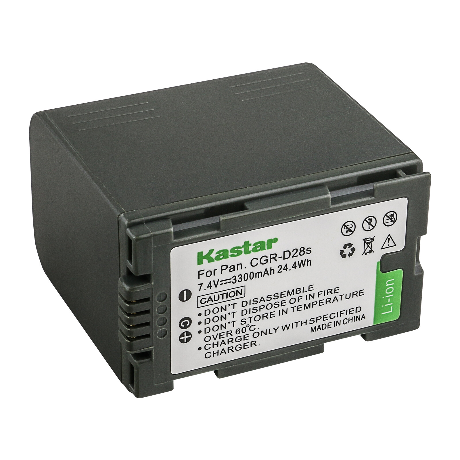 Kastar CGR-D28 Replacement Battery Pack for Panasonic AG-DVX100A AG-DVX100B