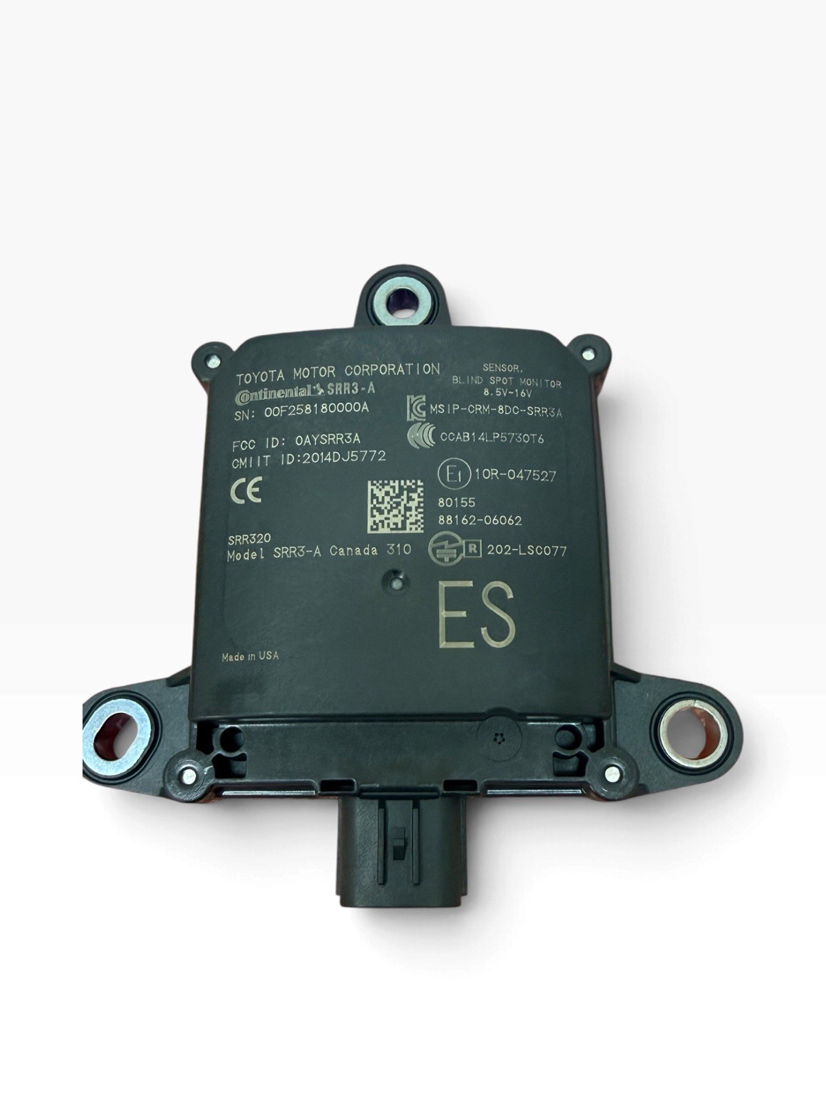 2019-2021 Lexus ES350 ES300h Blind Spot Radar Sensor OEM 88162-06062 New