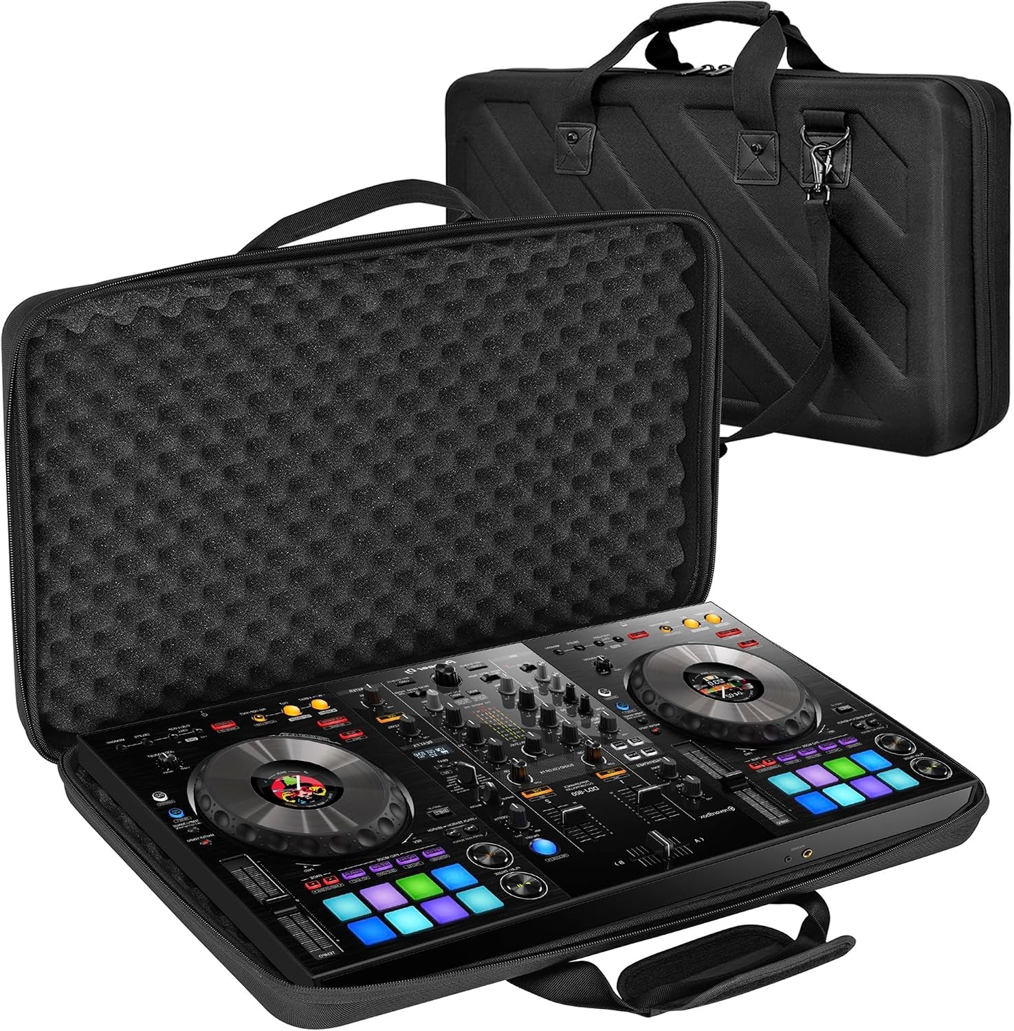 Lightweight Molded Hard Shell EVA Storage Carrying Case Fits Pioneer DDJ 1000