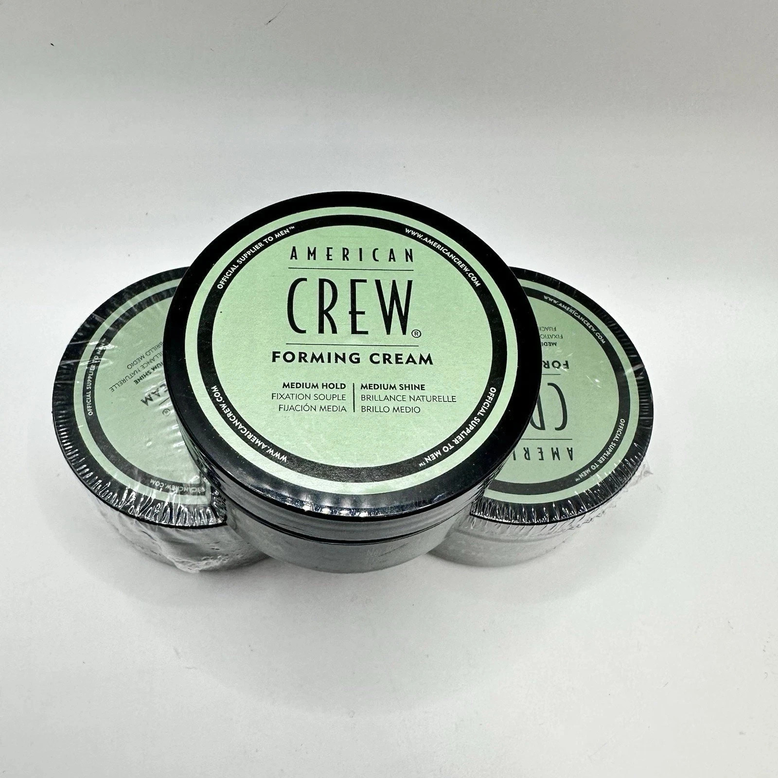 American Crew Men\'s Hair Forming Cream 3oz (Pack of 3)