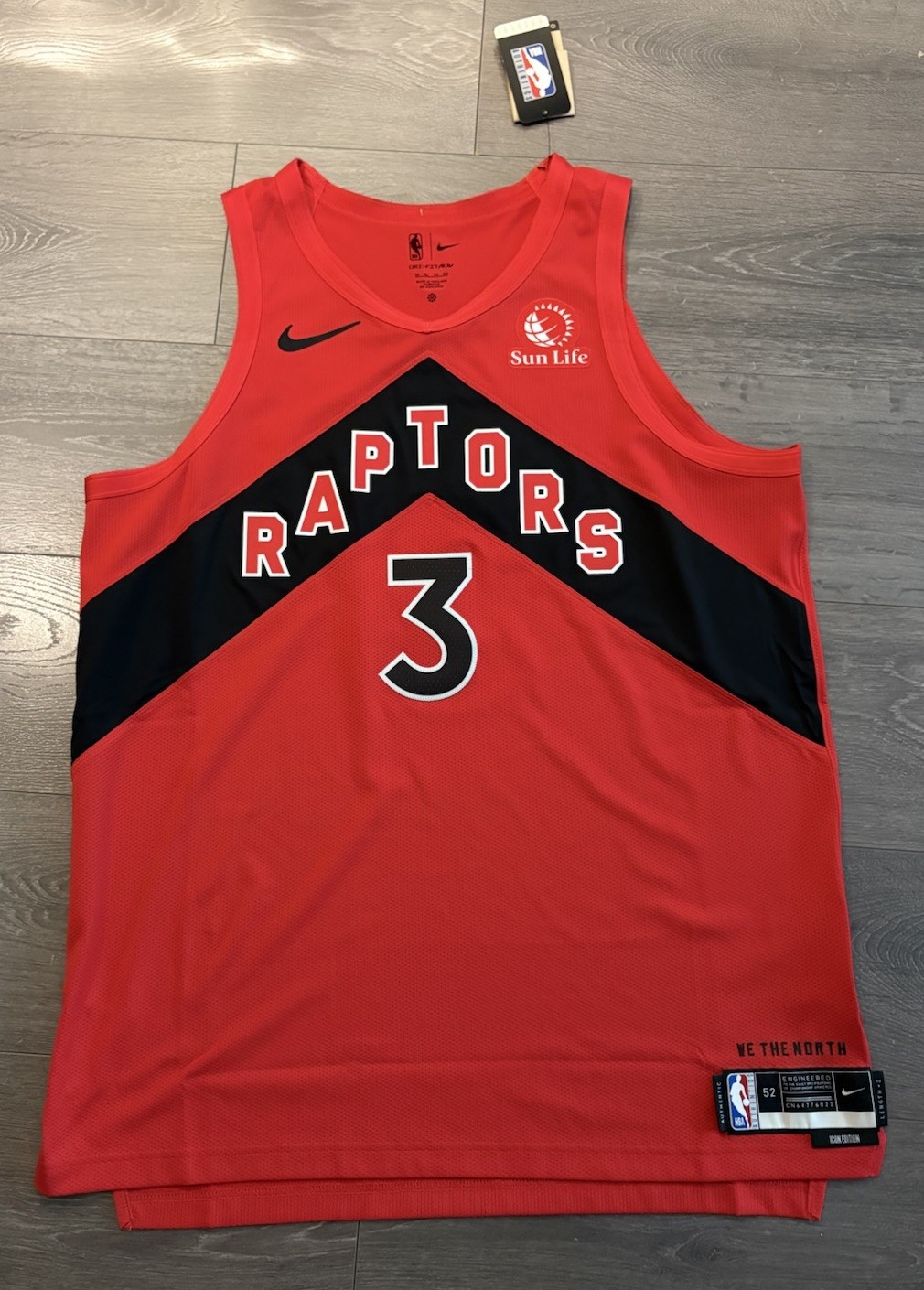 BNWT Nike Toronto Raptors Authentic Brandon Ingram Jersey Size 52 XL OVO Drake BNWT Nike Toronto Raptors Authentic Brandon Ingram Jersey Size 52 XL OVO Drake