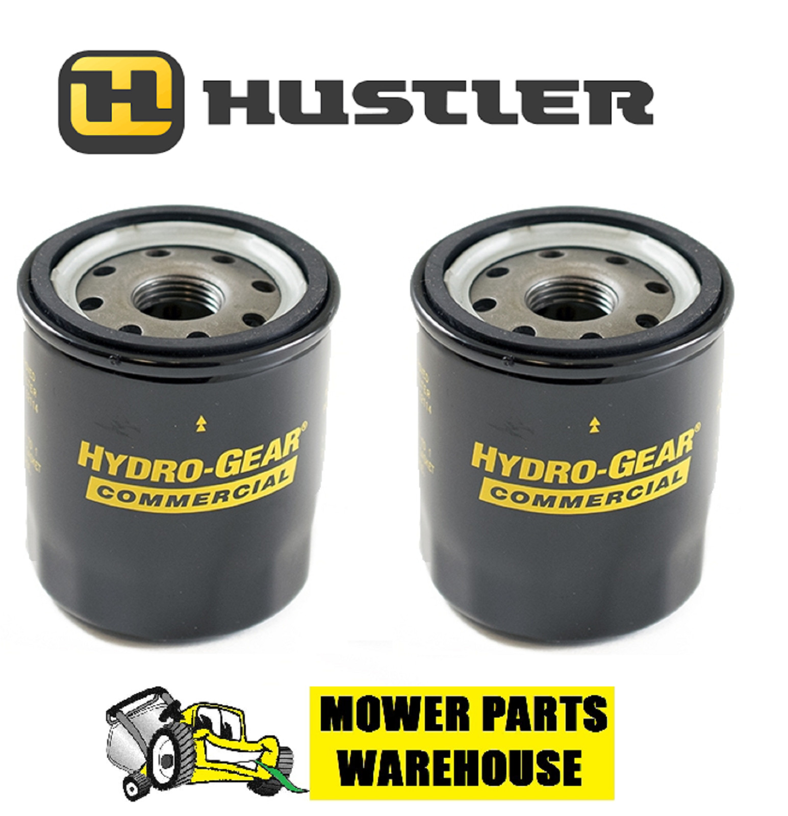 2 Genuine OEM 52114 Hustler Hydro Gear 600976 Oil Filters Exmark 109-3321 2 Genuine OEM 52114 Hustler Hydro Gear 600976 Oil Filters Exmark 109-3321