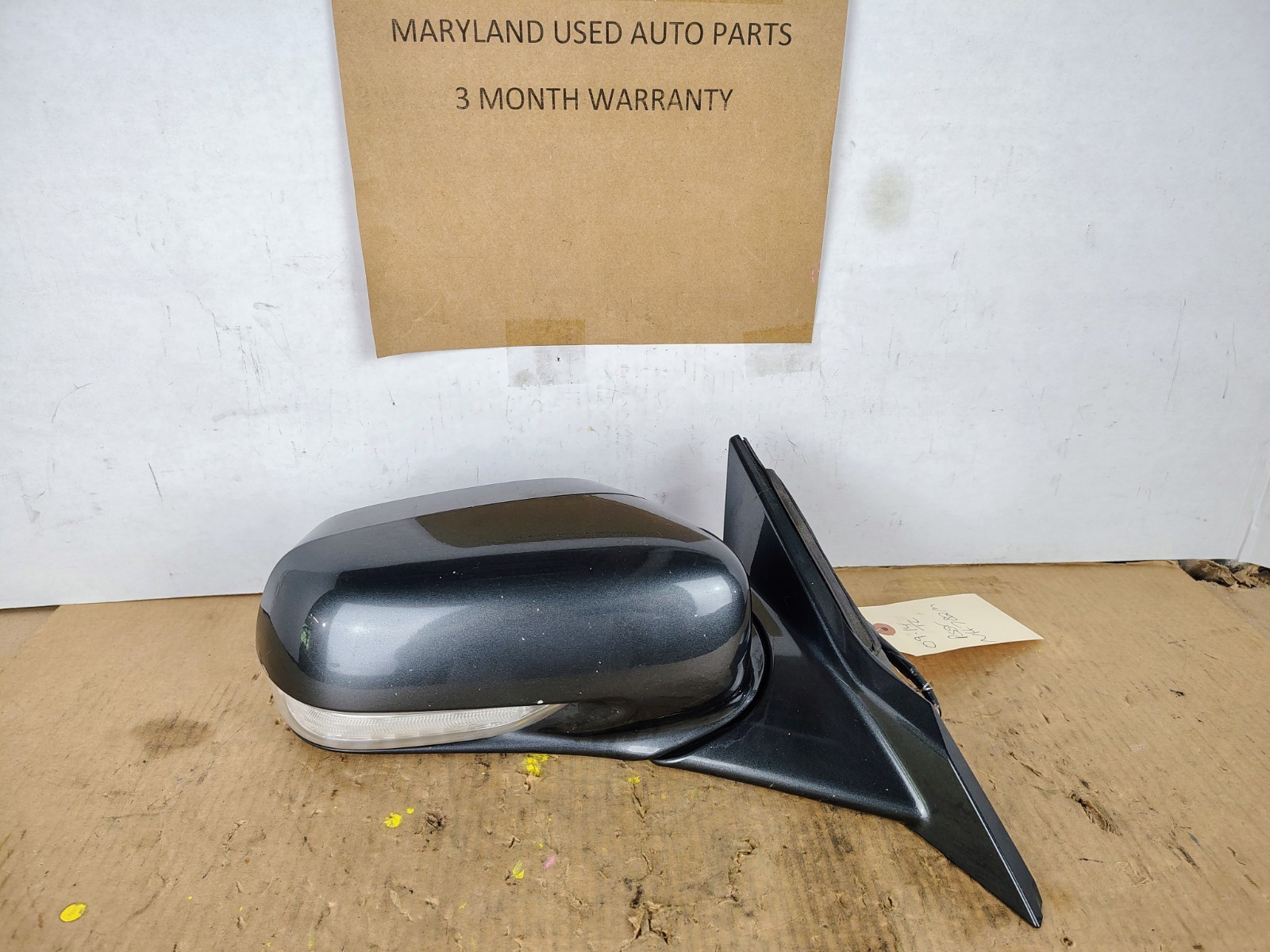 09-14 ACURA TL PASSENGER DOOR MIRROR NH782M Graphite Luster Metallic GRAY 09-14 ACURA TL PASSENGER DOOR MIRROR NH782M Graphite Luster Metallic GRAY