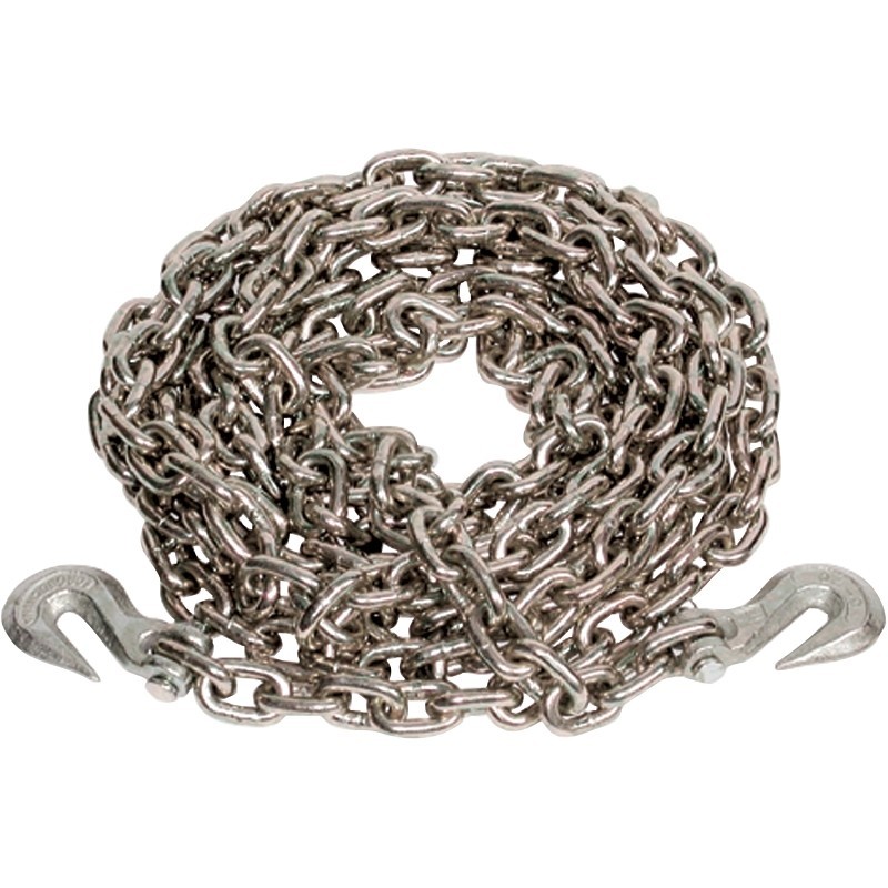Ancra 49958-38-20-SP Transport Chain Assembly with Clevis Hook, 3/8 in, 20 ft L,