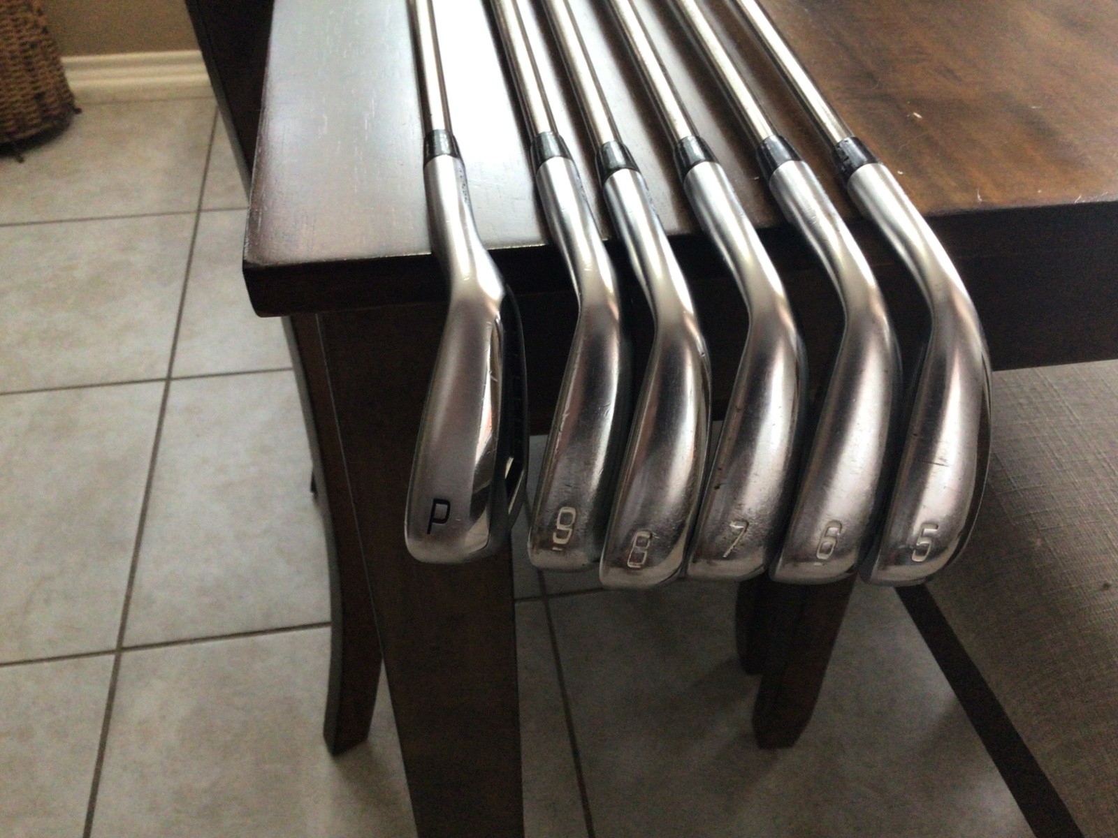 Used Mizuno JPX 923 Hot Metal Pro Iron Set 5-Pw Mamiya recoil esp F2 reg flex